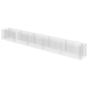 vidaXL Arriate de gaviones de acero 450x50x50 cm