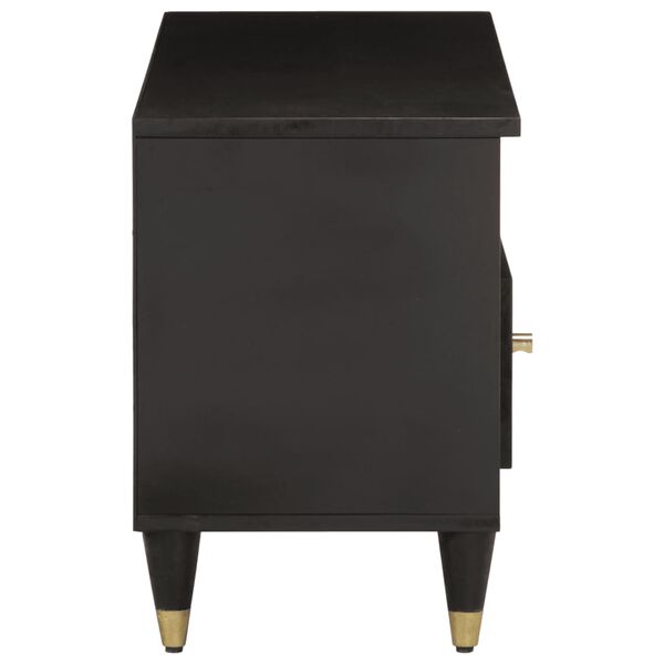 vidaXL Mueble de TV madera maciza de mango 100x33x46 cm