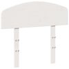 vidaXL Cabecero de cama madera maciza de pino blanco 75 cm