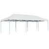 vidaXL Carpa para fiestas pop-up plegable blanco 3x9 m