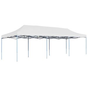 vidaXL Carpa para fiestas pop-up plegable blanco 3x9 m