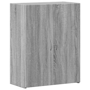 vidaXL Armario archivador madera ingenier&iacute;a gris Sonoma 60x32x77,5 cm