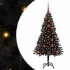 vidaXL &Aacute;rbol de Navidad Negro 120 cm PVC