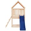 vidaXL Parque infantil de exterior madera maciza de pino
