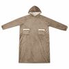 vidaXL Sudadera manta Camel l Forro Polar y Franela