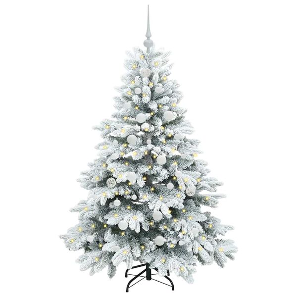 vidaXL &Aacute;rbol de Navidad artificial con 150 LED 150 cm PE y PVC
