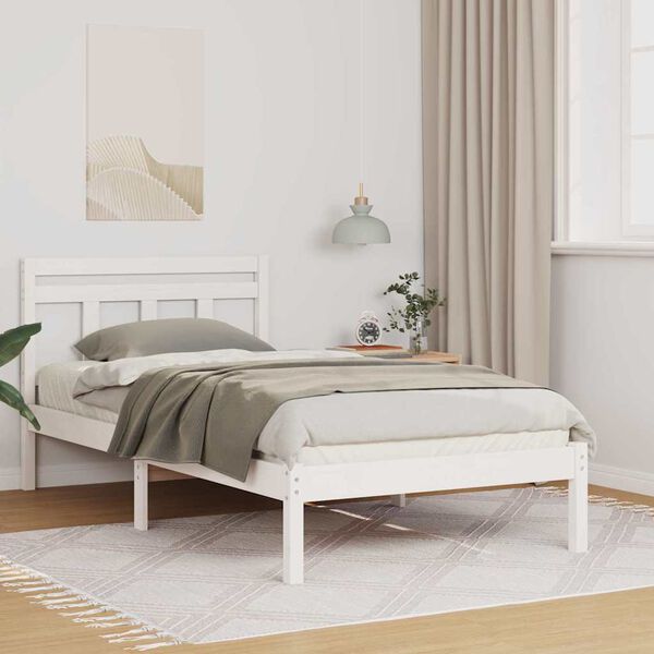 vidaXL Estructura de cama 80 x 200 cm Madera de pino macizo