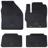 vidaXL Alfombrilla de Coche 4 pcs Negro Ajuste para Toyota YARIS 2020-