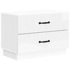 vidaXL Armario de Noche Brillante 62 x 34,5 x 44,5 cm