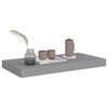 vidaXL Estantes flotantes de pared 4 uds MDF gris 50x23x3,8 cm