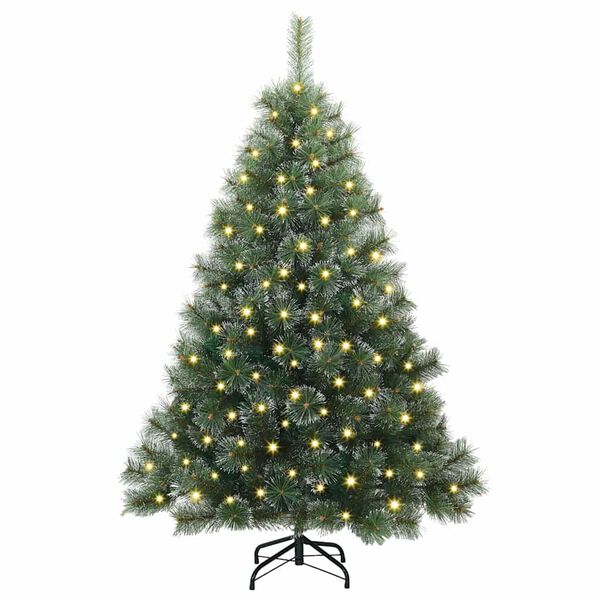 vidaXL &Aacute;rbol de Navidad artificial con 150 LED Verde 120 cm PE y PVC