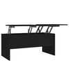 vidaXL Mesa de centro madera de ingenier&iacute;a negro 102x50,5x46,5 cm