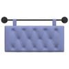vidaXL Cabecera Colgante Azul jeans 90 x 55 x 7 cm tela