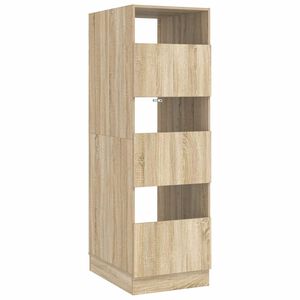 vidaXL Armario de lavander&iacute;a con puerta Sonoma 50 x 68 x 162 cm