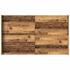 vidaXL Cama con almacenamiento con cabecera Madera Vieja 120 x 200 cm