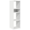 vidaXL Estanter&iacute;a de madera contrachapada blanco 34x31x112 cm