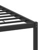 vidaXL Estructura de cama sin colchón madera marrón roble 137x190 cm