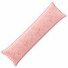 vidaXL Coj&iacute;n decorativo HOUTEN Rosa 40 x 145 cm Franela