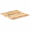 vidaXL Superficie de mesa madera maciza de mango 25-27 mm 60x60 cm