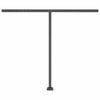 vidaXL Toldo de pie retráctil manual crema 350x250 cm