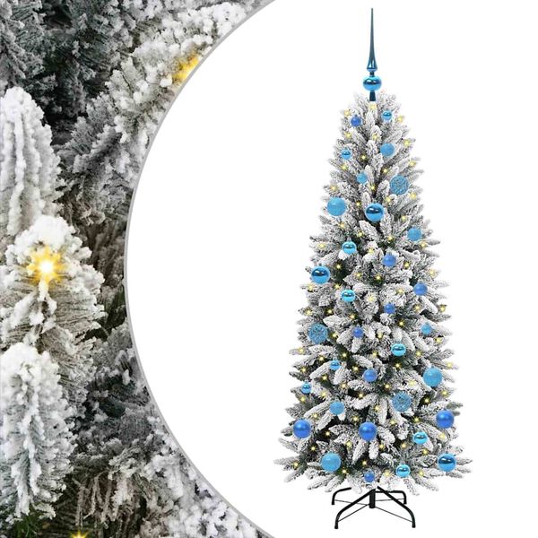vidaXL Árbol de Navidad artificial con 150 LED 63 x 63 x 150 cm
