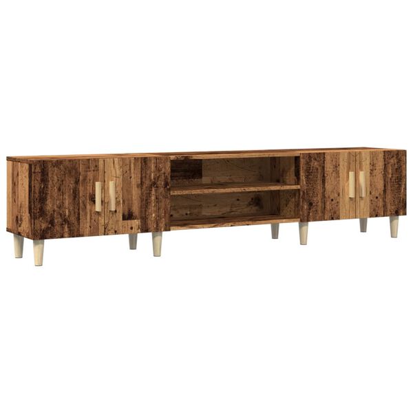 vidaXL Mueble de TV madera ingenier&iacute;a madera envejecida 180x31,5x40 cm