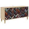 vidaXL Mueble de TV OMMEN 102 x 33 x 50 cm Sonoma Madera de ingenier&iacute;a
