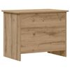 vidaXL Ba&uacute;l de almacenamiento Roble artisan 60 x 40 x 50 cm