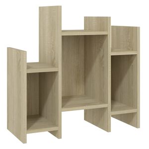 vidaXL Armario auxiliar madera contrachapada roble Sonoma 60x26x60 cm