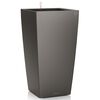 LECHUZA Macetero Cubico 30 ALL-IN-ONE color carbón