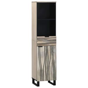 vidaXL Mueble de lavabo para ba&ntilde;o con estante 38 x 33 x 160 cm