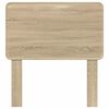 vidaXL Cabecero Roble Sonoma 75 cm Madera contrachapada