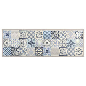vidaXL Alfombra de cocina lavable mosaico 60x300 cm