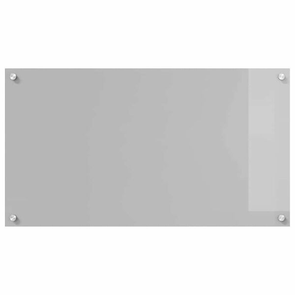 vidaXL Salpicadero de cocina 2 pcs Gris Claro 90 x 50 cm