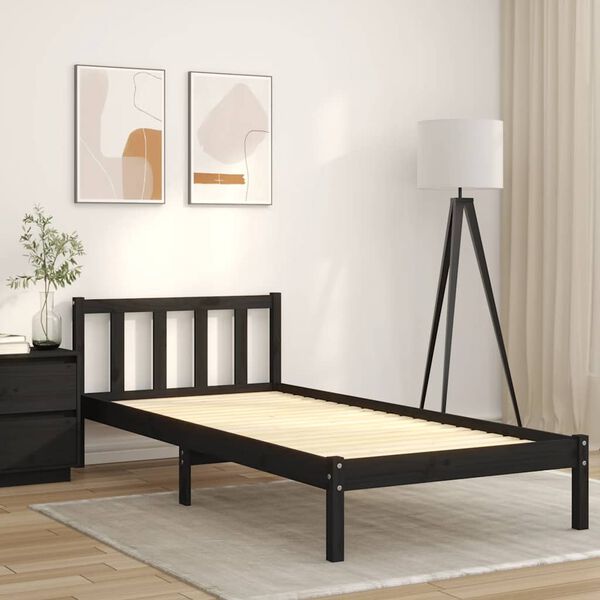 vidaXL L&aacute;minas de somier de cama madera maciza de pino 90x200 cm