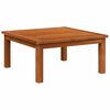 vidaXL Mesita de jard&iacute;n de madera maciza de acacia 63x63x30 cm