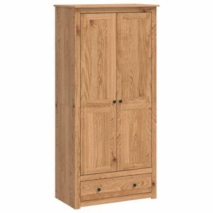 vidaXL Armario PANAMA Miel 88,5 x 50 x 185 cm Madera de Pino Maciza