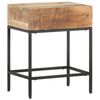 vidaXL Mesa auxiliar de madera de mango maciza 40x30x50 cm