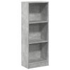 vidaXL Estanter&iacute;a de madera de ingenier&iacute;a gris hormig&oacute;n 40x24x109 cm