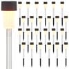 vidaXL Luces solares exteriores con pico de tierra 24 pcs 29,5 cm