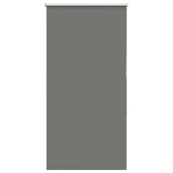 vidaXL Estor Enrollable Opaco gris 80x175 cm Tela Ancho 75,7 cm