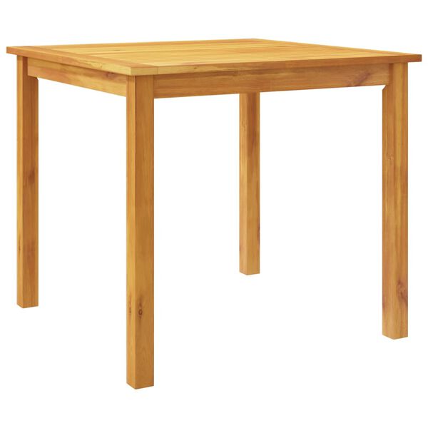 vidaXL Juego de comedor de jard&iacute;n 3 piezas 85x85x74 cm madera maciza de acacia