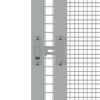 vidaXL Jaula pájaros acero galvanizado gris 302,5x324,5x211,5 cm