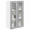 vidaXL Mueble colgante con almacenamiento Gris Sonoma 60 x 31 x 100 cm