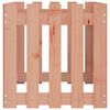 vidaXL Arriate elevado jardín valla madera maciza Douglas 100x50x50 cm