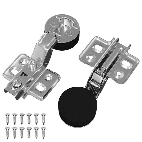 vidaXL Bisagra 2 pcs Plateado 0 Hierro