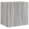 vidaXL Mueble TV de pared madera ingenier&iacute;a gris Sonoma 40,5x30x40 cm