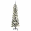 vidaXL &Aacute;rbol de Navidad artificial 240 cm PVC, Metal y Pl&aacute;stico