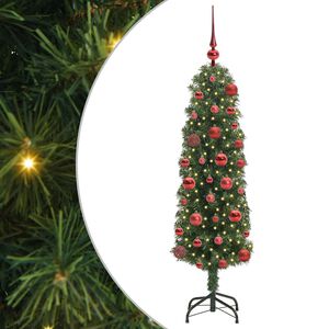 vidaXL &Aacute;rbol de Navidad artificial Verde 120 cm PVC, Acero y Pl&aacute;stico