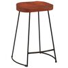 vidaXL Taburetes de bar Gavin 2 uds madera mango maciza 45x40x63 cm